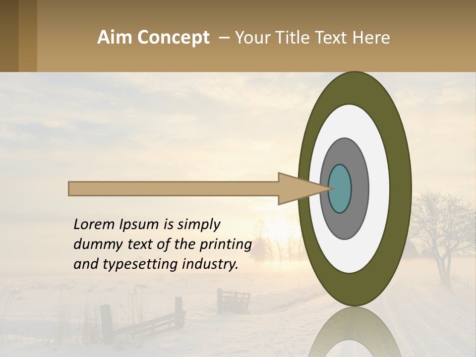 Sand Lifestyle White PowerPoint Template