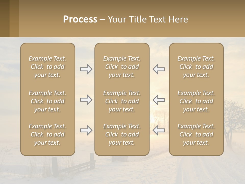 Sand Lifestyle White PowerPoint Template