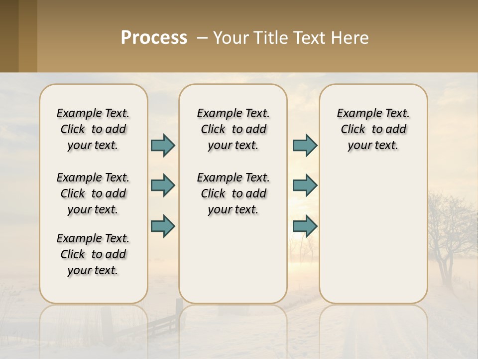 Sand Lifestyle White PowerPoint Template