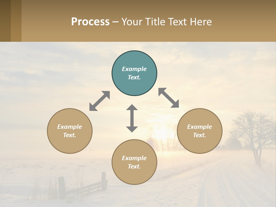 Sand Lifestyle White PowerPoint Template