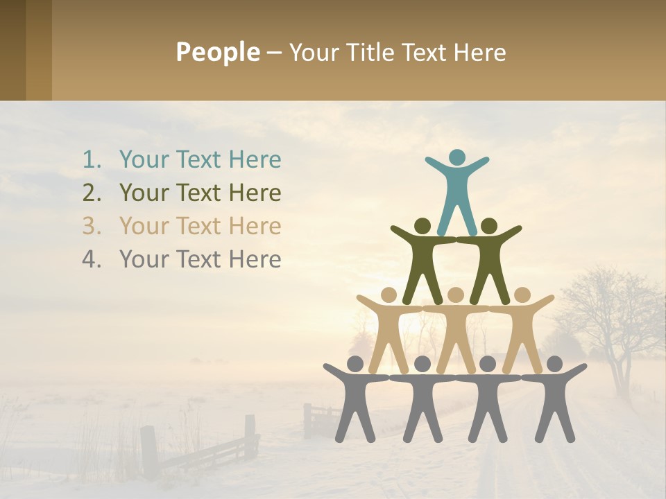 Sand Lifestyle White PowerPoint Template