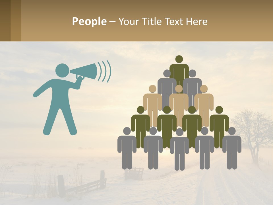 Sand Lifestyle White PowerPoint Template