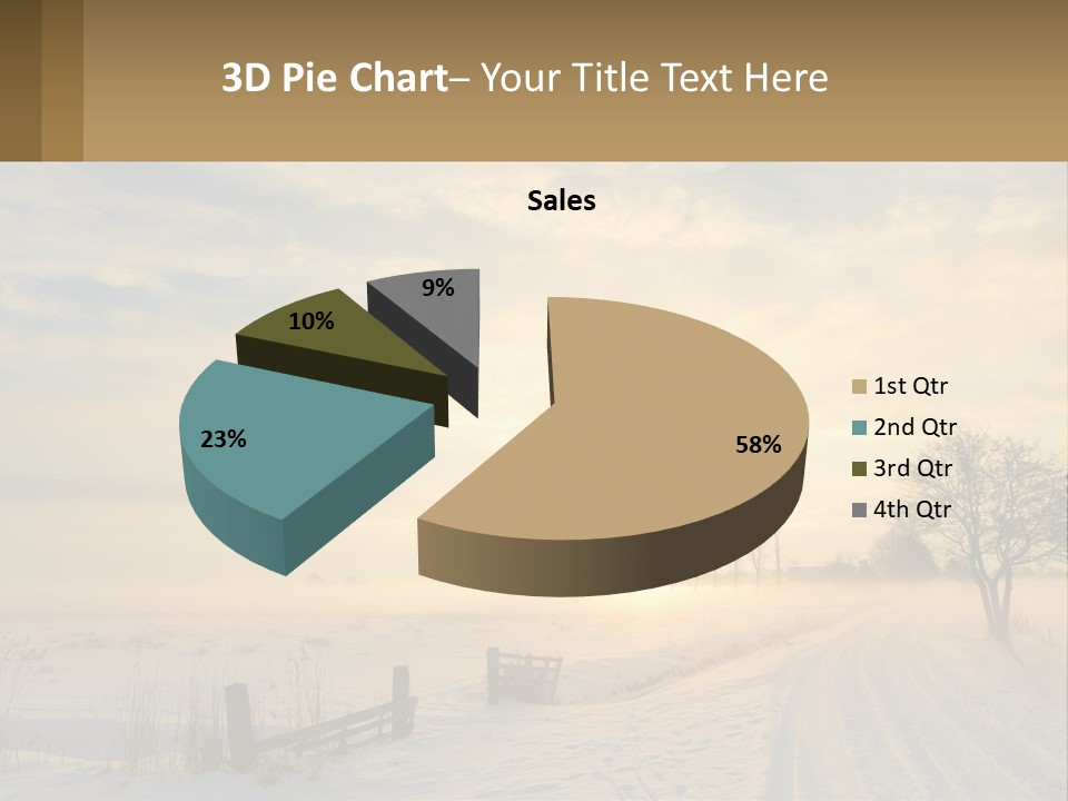 Sand Lifestyle White PowerPoint Template