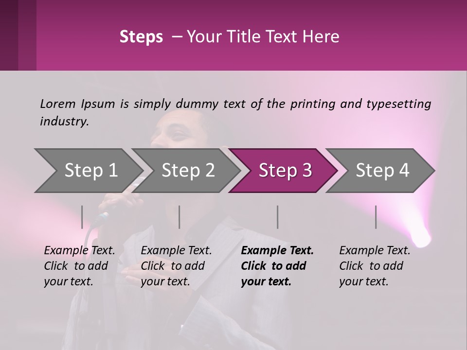 Peaceful Caucasian Family PowerPoint Template