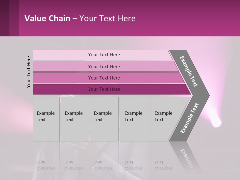Peaceful Caucasian Family PowerPoint Template