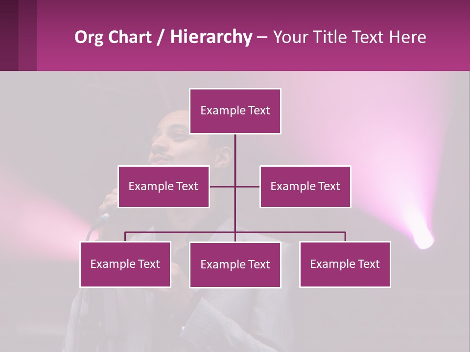 Peaceful Caucasian Family PowerPoint Template
