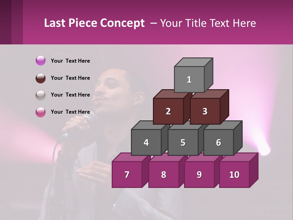 Peaceful Caucasian Family PowerPoint Template