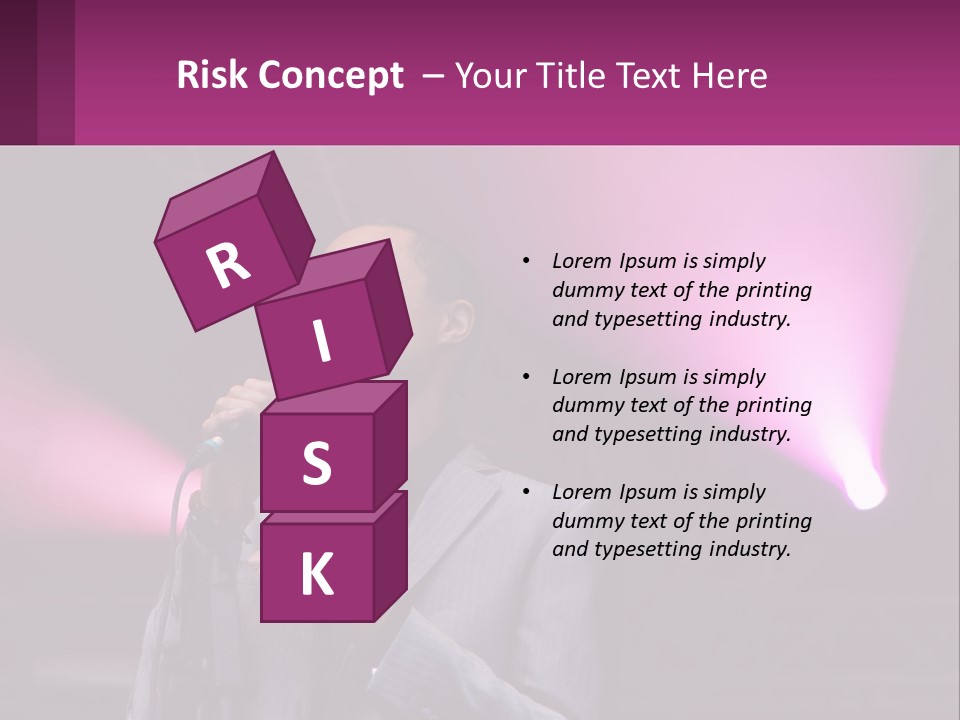 Peaceful Caucasian Family PowerPoint Template