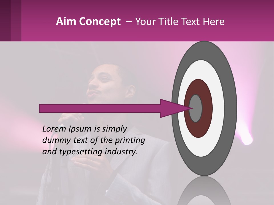 Peaceful Caucasian Family PowerPoint Template