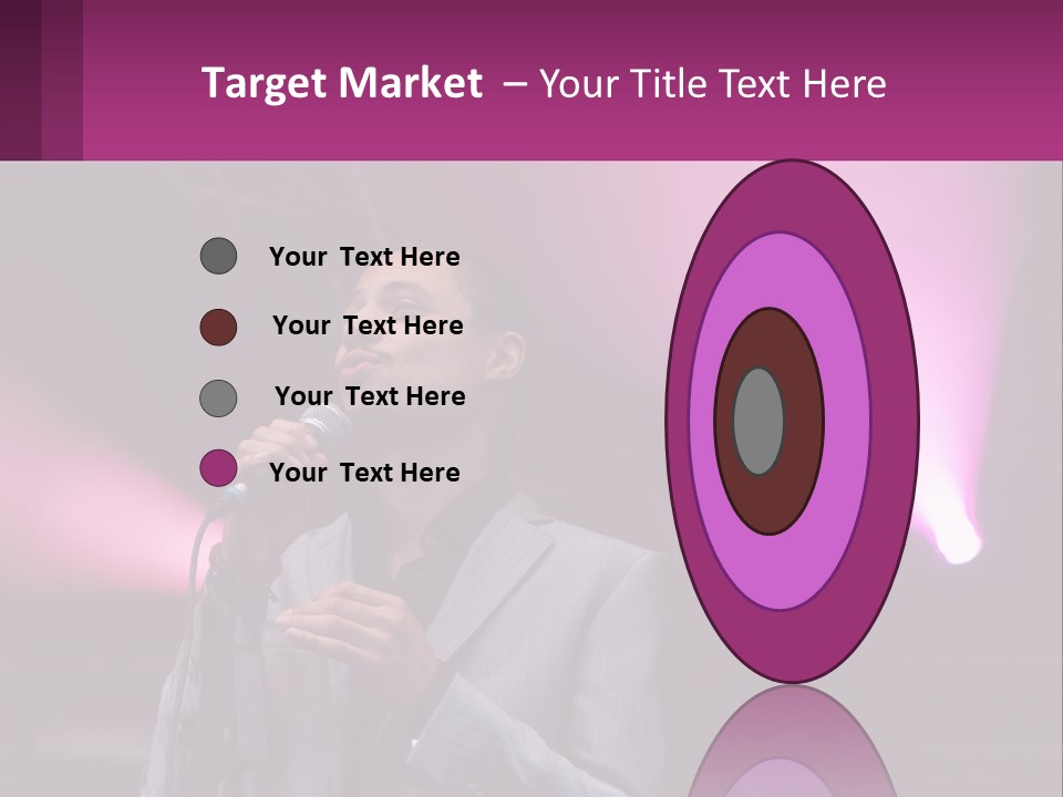 Peaceful Caucasian Family PowerPoint Template