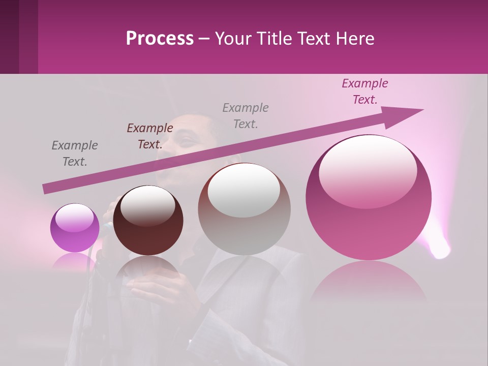 Peaceful Caucasian Family PowerPoint Template