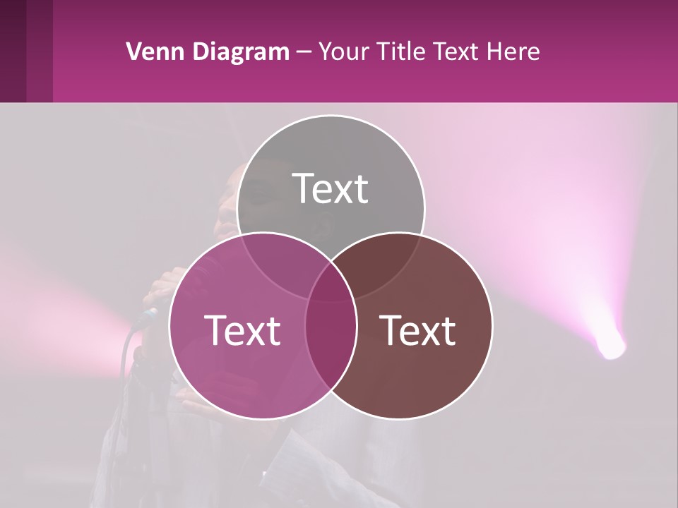 Peaceful Caucasian Family PowerPoint Template