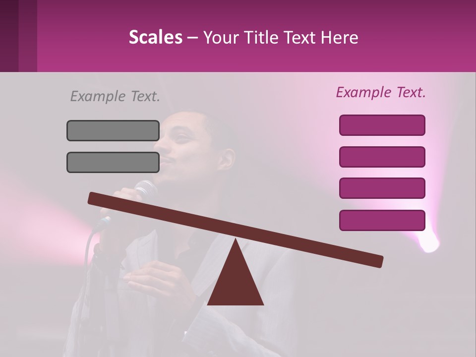 Peaceful Caucasian Family PowerPoint Template