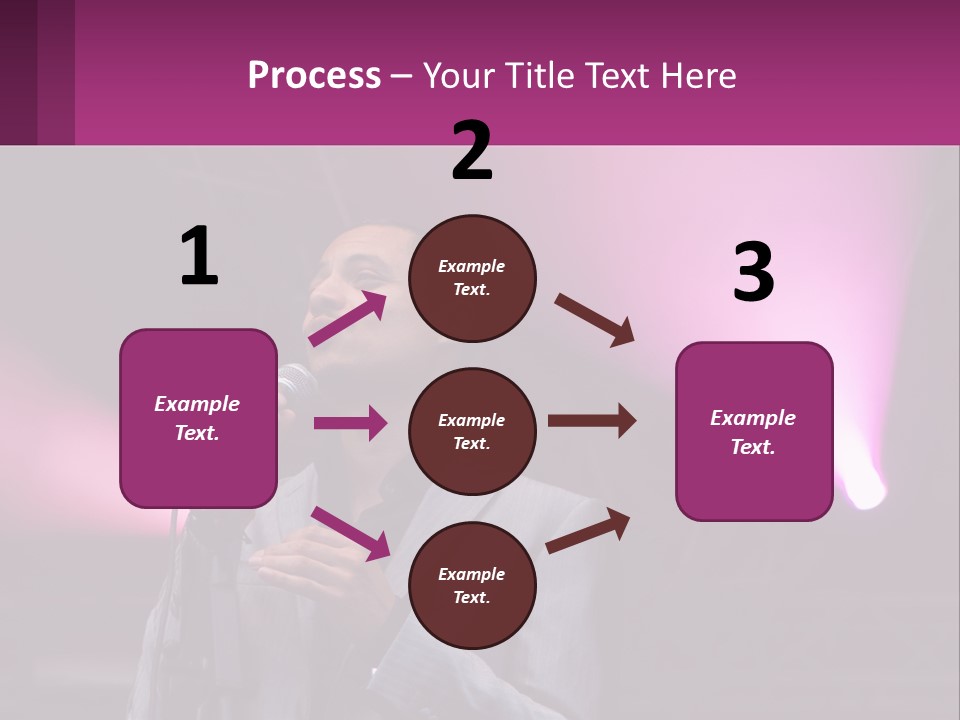 Peaceful Caucasian Family PowerPoint Template