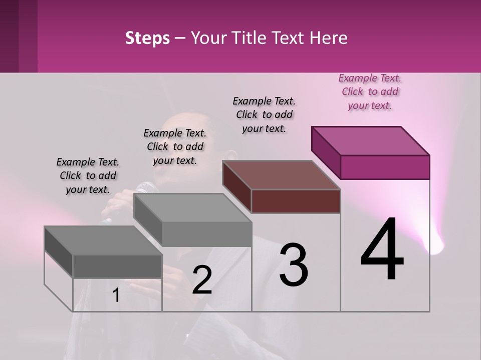 Peaceful Caucasian Family PowerPoint Template