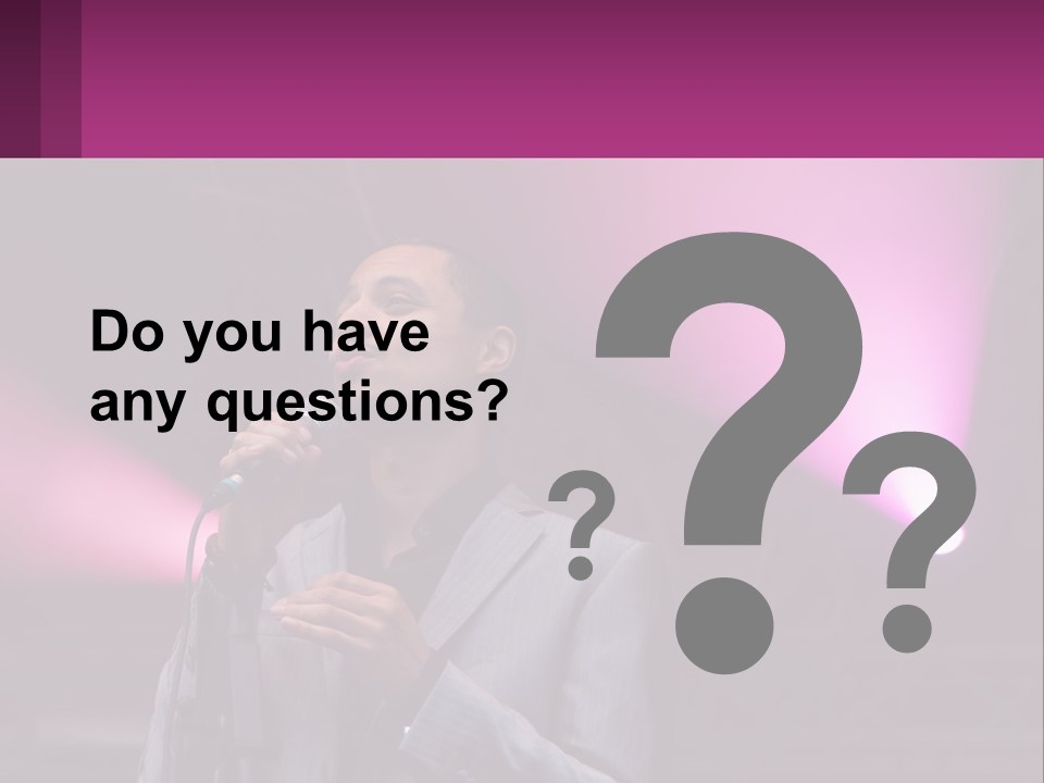 Peaceful Caucasian Family PowerPoint Template