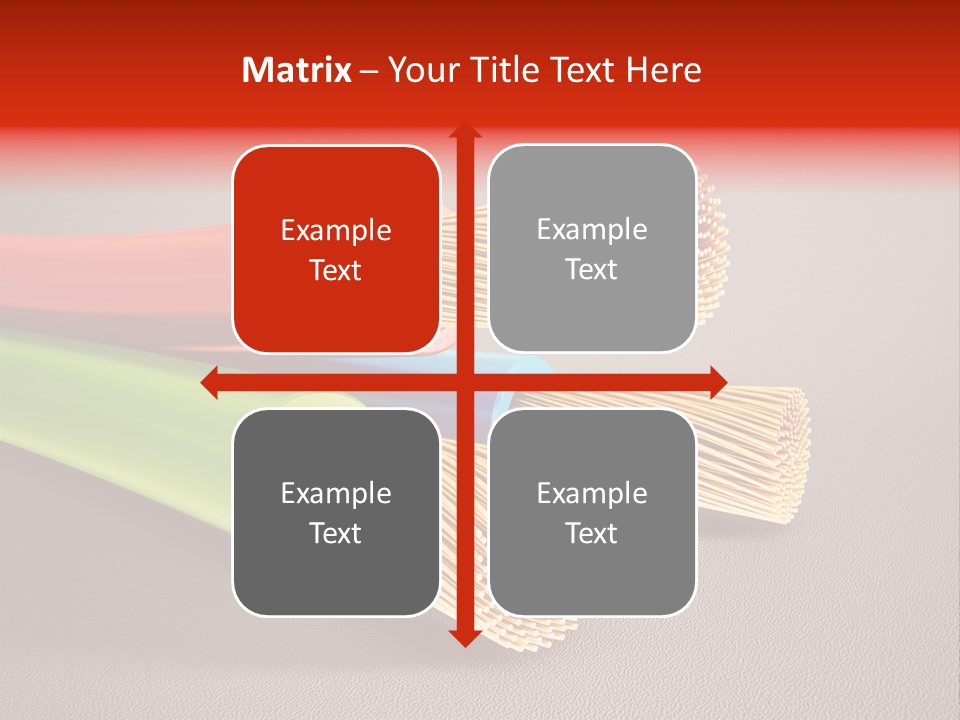 Elderly Senior Daughter PowerPoint Template