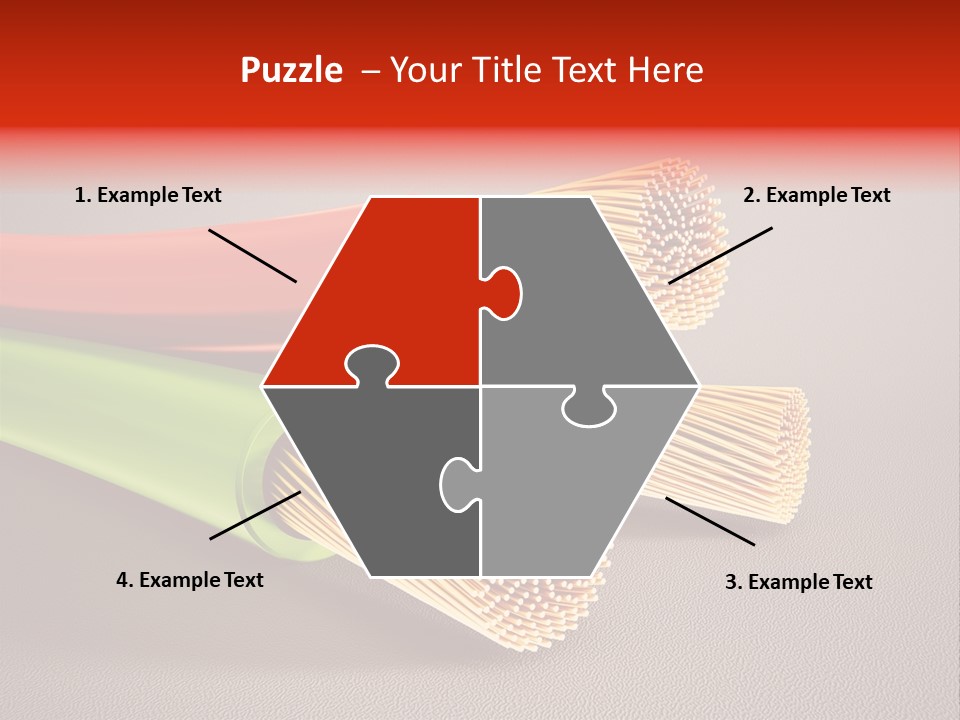 Elderly Senior Daughter PowerPoint Template