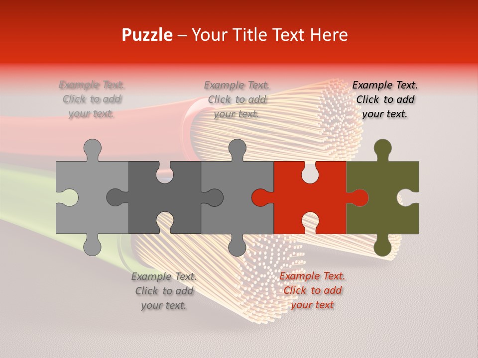 Elderly Senior Daughter PowerPoint Template