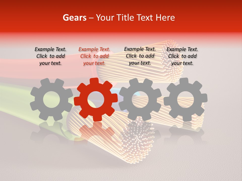 Elderly Senior Daughter PowerPoint Template