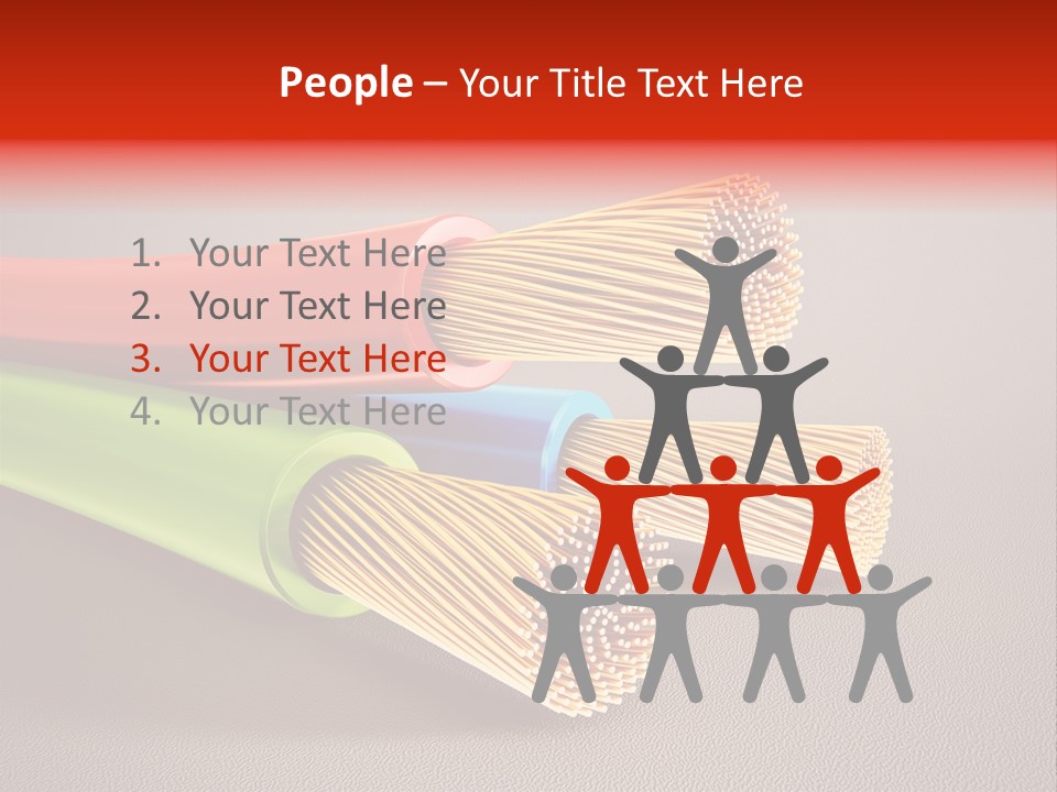 Elderly Senior Daughter PowerPoint Template