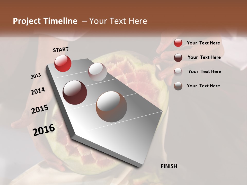 Sea Ocean White PowerPoint Template