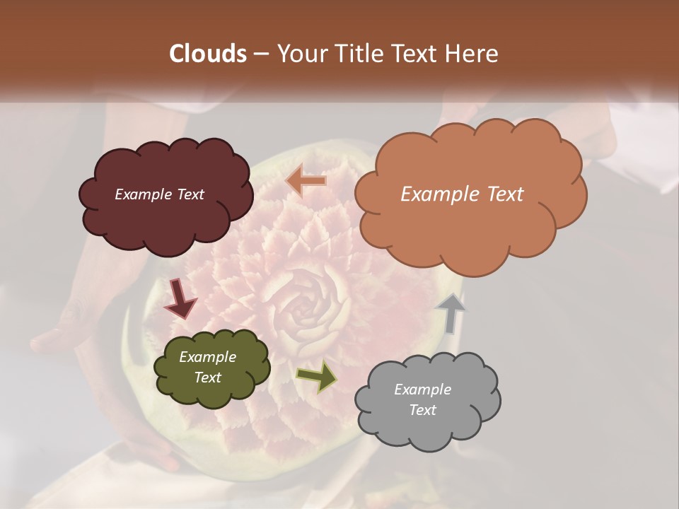 Sea Ocean White PowerPoint Template