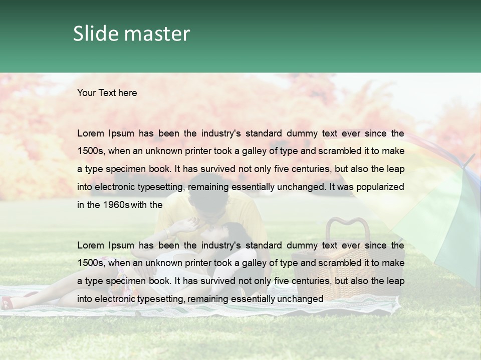 Ocean Woman Life PowerPoint Template