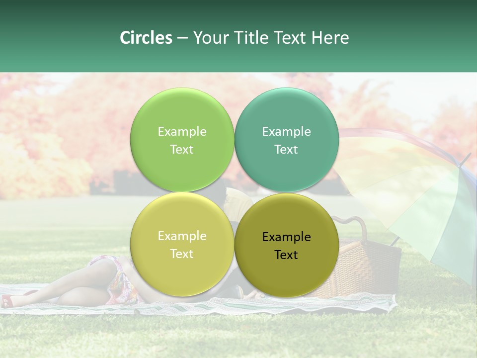 Ocean Woman Life PowerPoint Template