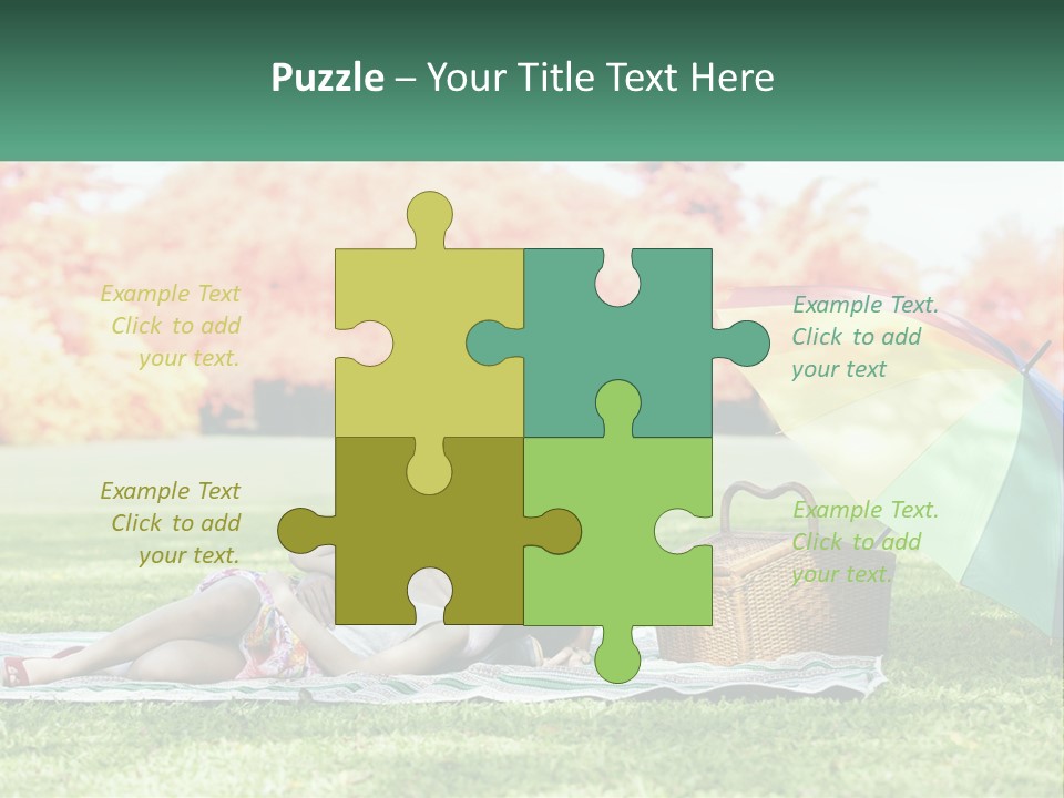 Ocean Woman Life PowerPoint Template