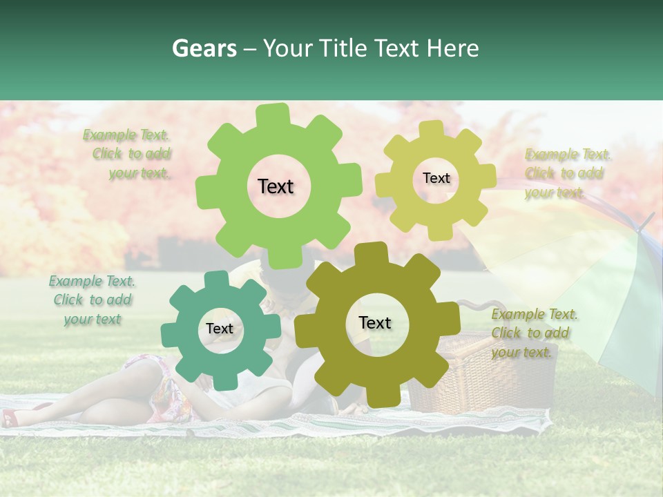 Ocean Woman Life PowerPoint Template