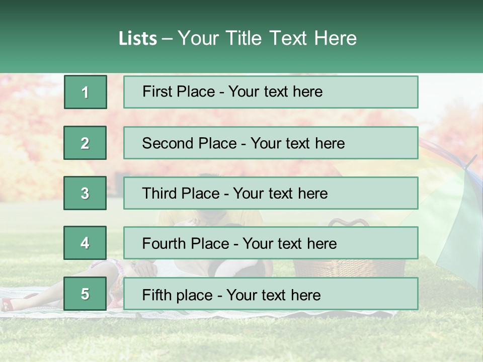Ocean Woman Life PowerPoint Template