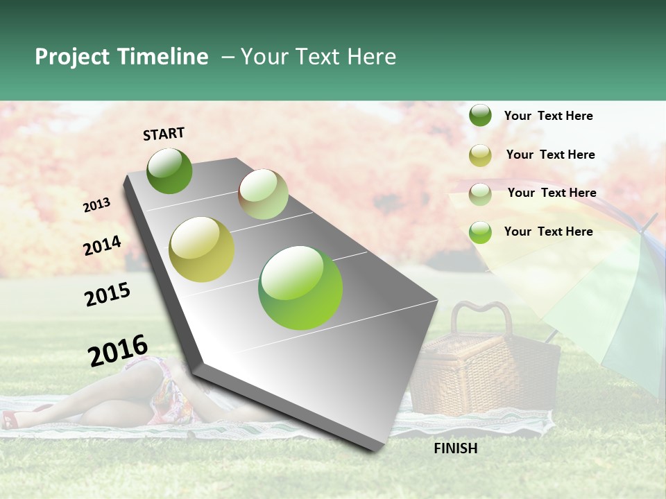 Ocean Woman Life PowerPoint Template