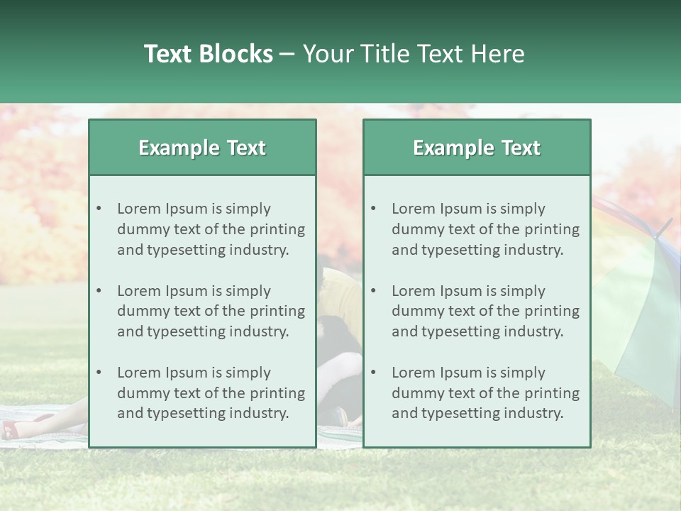 Ocean Woman Life PowerPoint Template