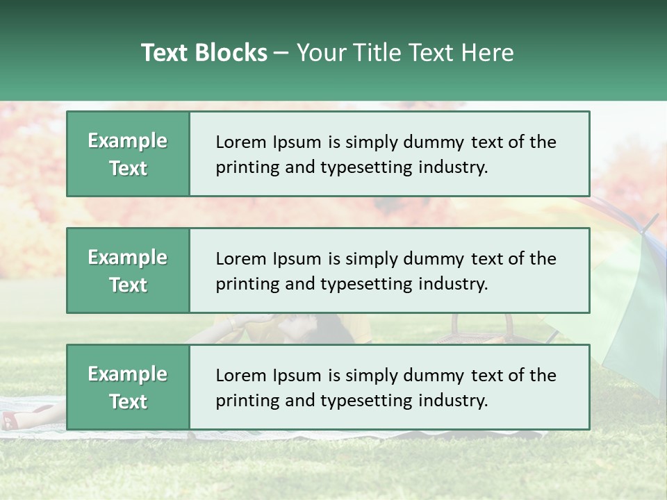 Ocean Woman Life PowerPoint Template