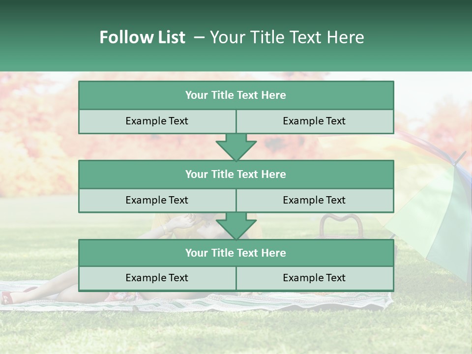 Ocean Woman Life PowerPoint Template