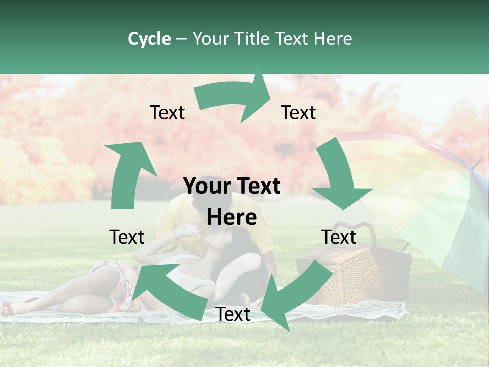 Ocean Woman Life PowerPoint Template