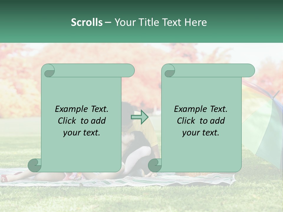 Ocean Woman Life PowerPoint Template