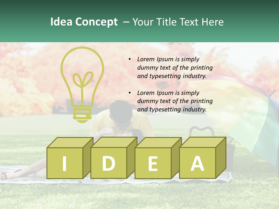 Ocean Woman Life PowerPoint Template