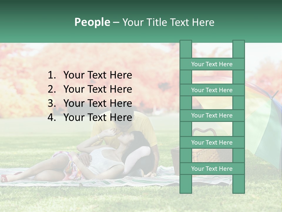 Ocean Woman Life PowerPoint Template