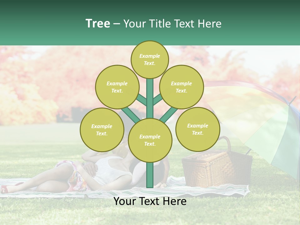 Ocean Woman Life PowerPoint Template