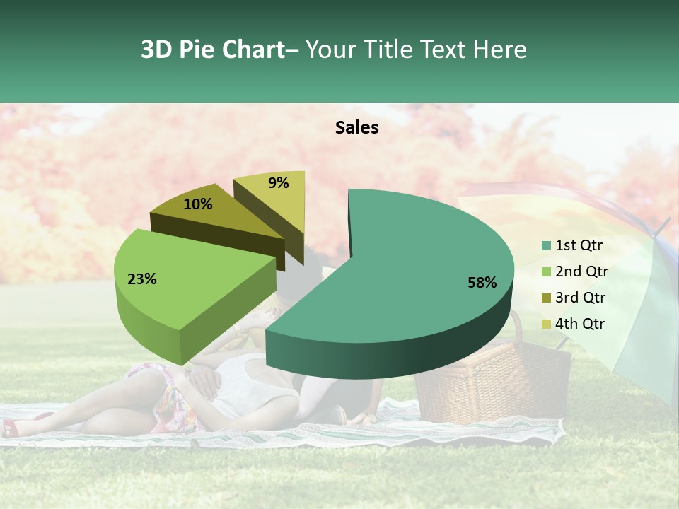 Ocean Woman Life PowerPoint Template