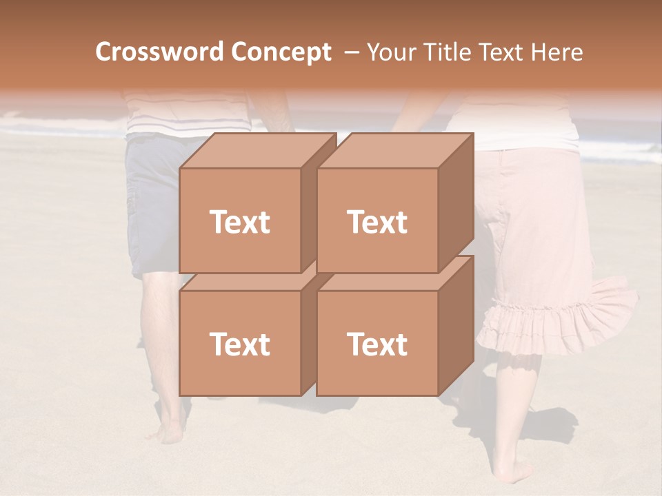 Water Senior Sunrise PowerPoint Template