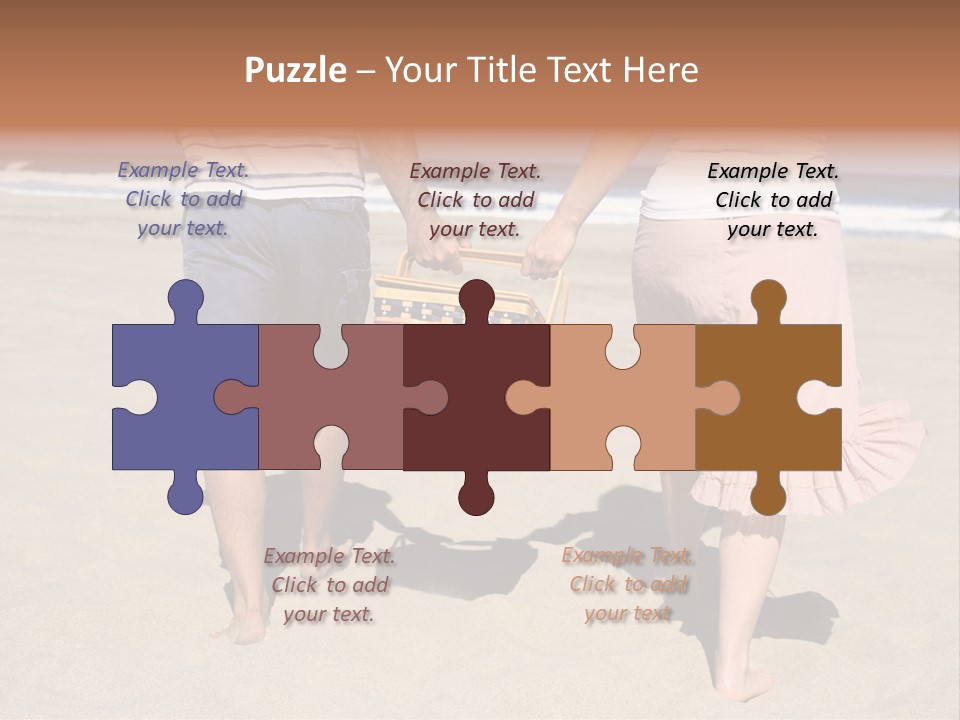 Water Senior Sunrise PowerPoint Template