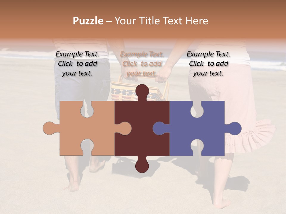 Water Senior Sunrise PowerPoint Template