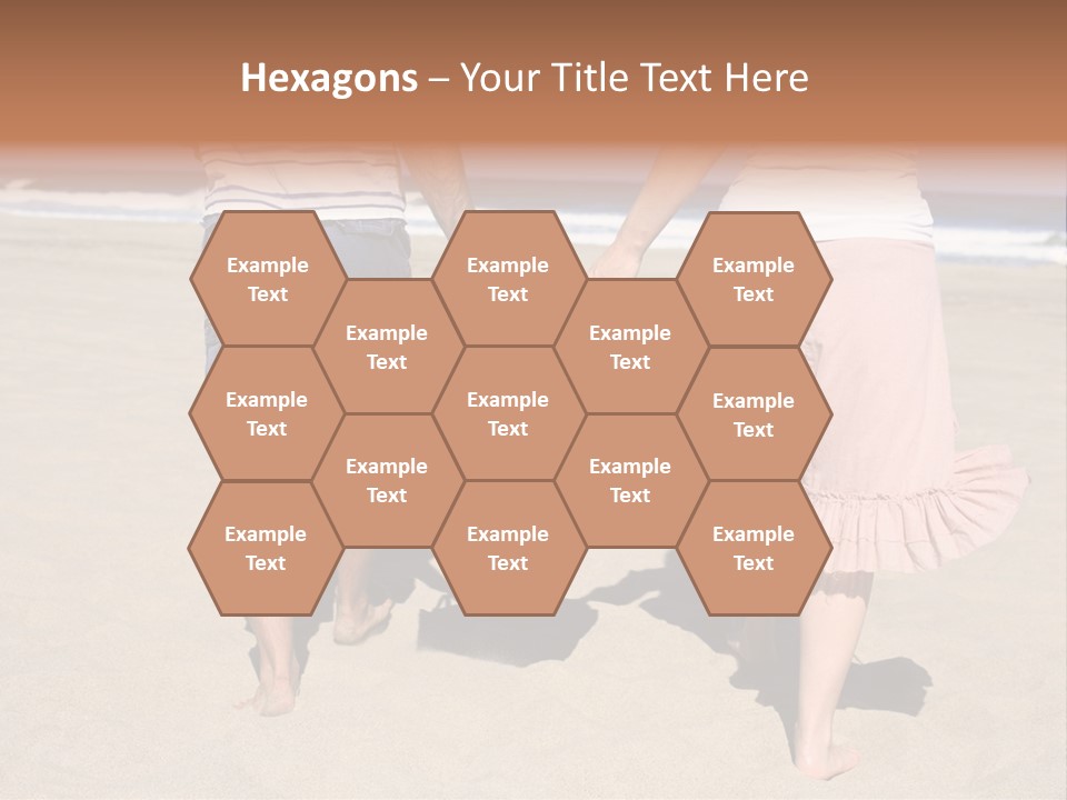 Water Senior Sunrise PowerPoint Template