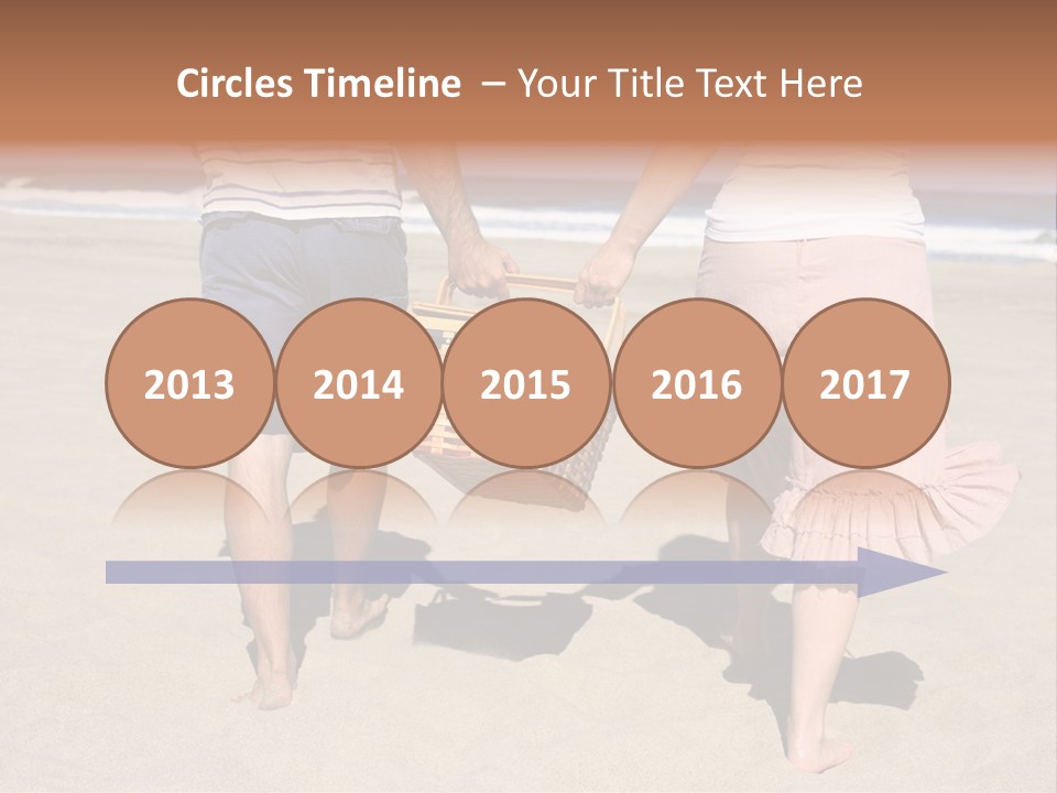 Water Senior Sunrise PowerPoint Template