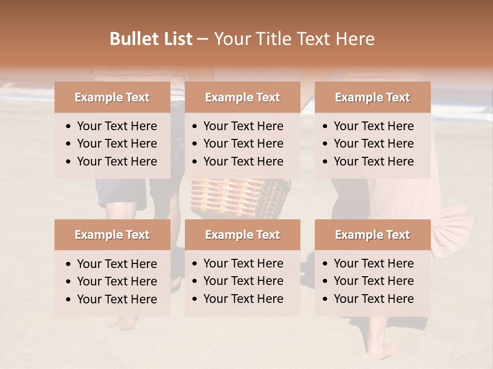 Water Senior Sunrise PowerPoint Template