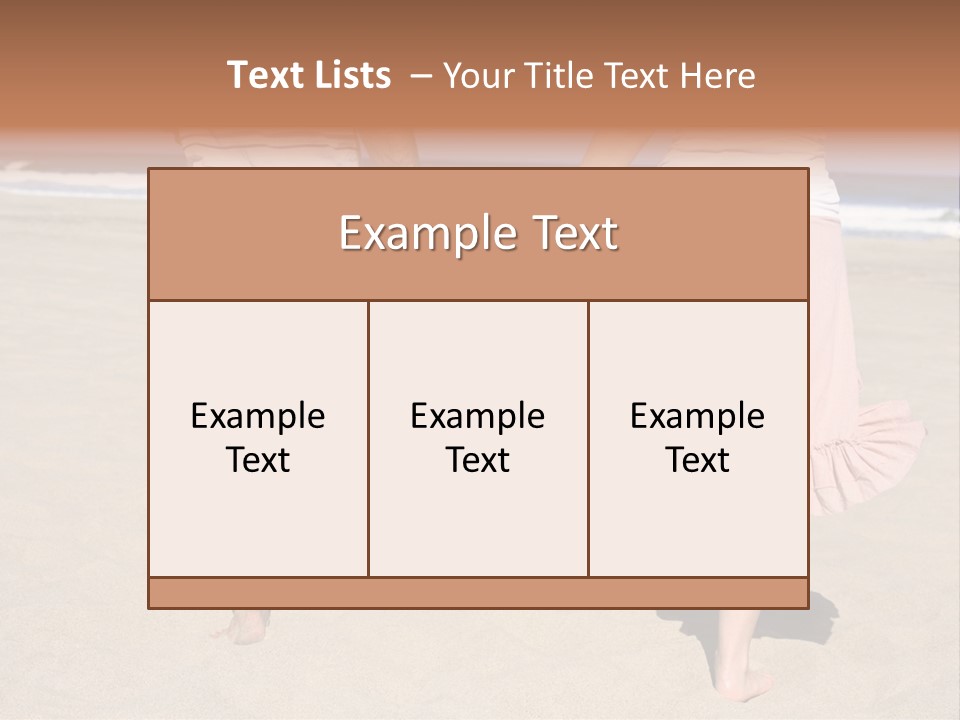 Water Senior Sunrise PowerPoint Template