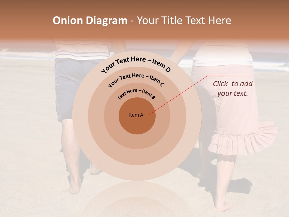 Water Senior Sunrise PowerPoint Template
